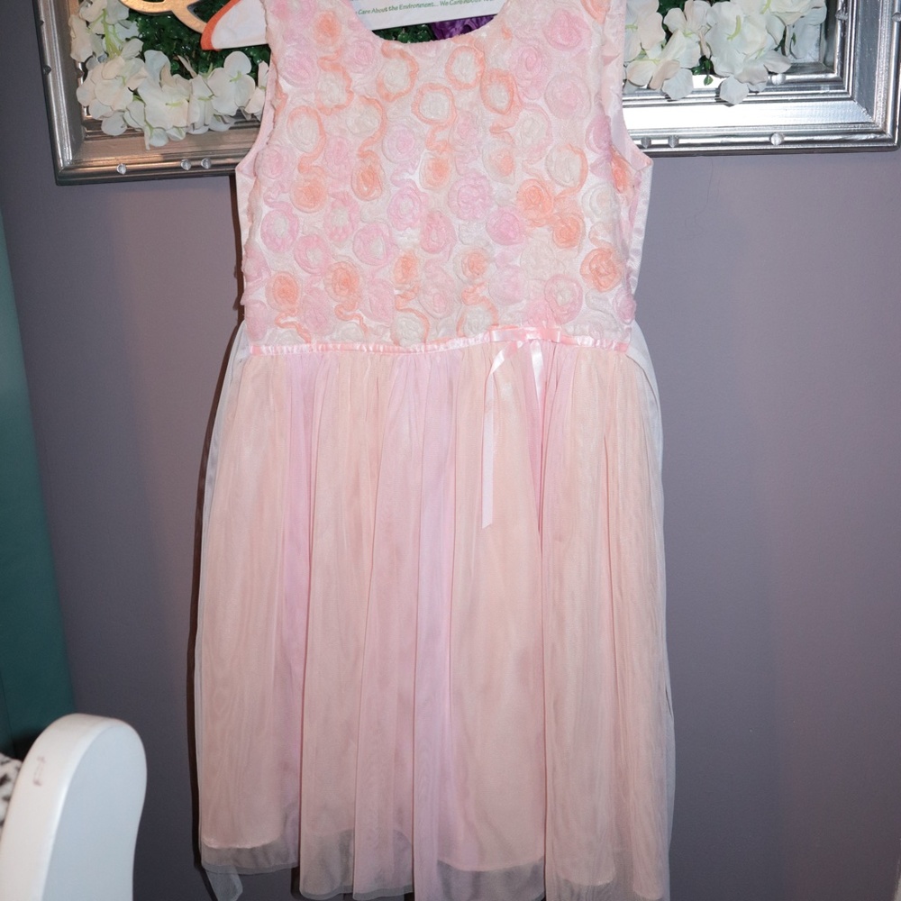 GIRLS FLOWERGIRL DRESS